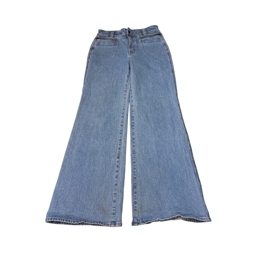 Madewell 11 High-Rise Flare Jeans Light Wash Blue DM5795 Womens Size 28X32